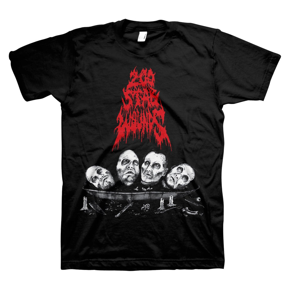 200 Stab Wounds Men's Severed Heads Black T-Shirt