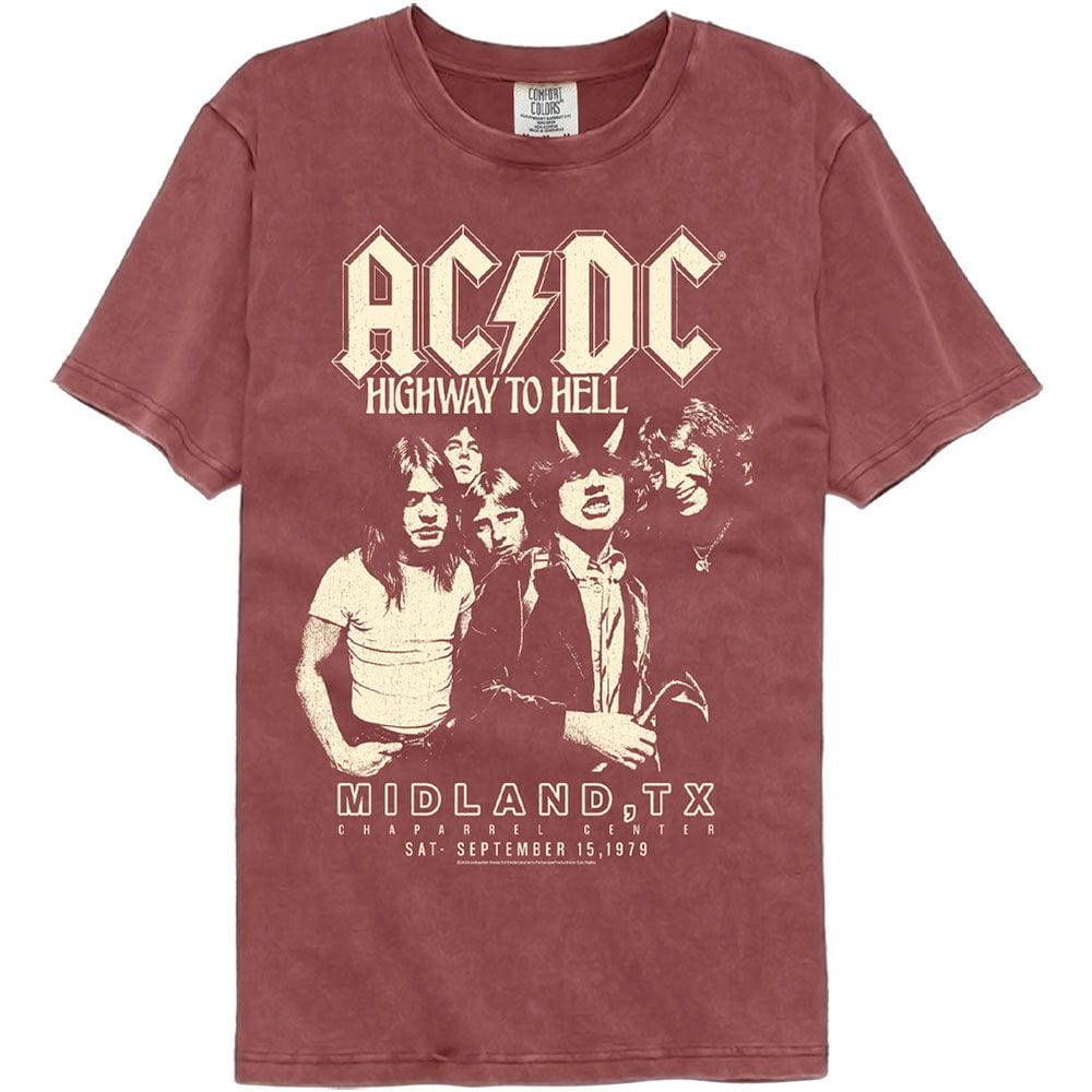 AC/DC Highway to Hell Comfort Color T-Shirt