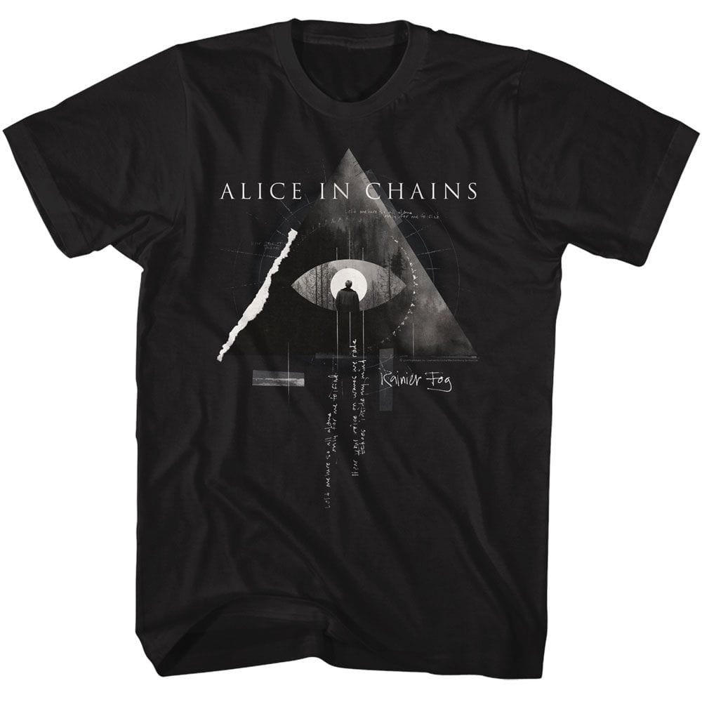 Alice In Chains Fog Black Unisex T-Shirt