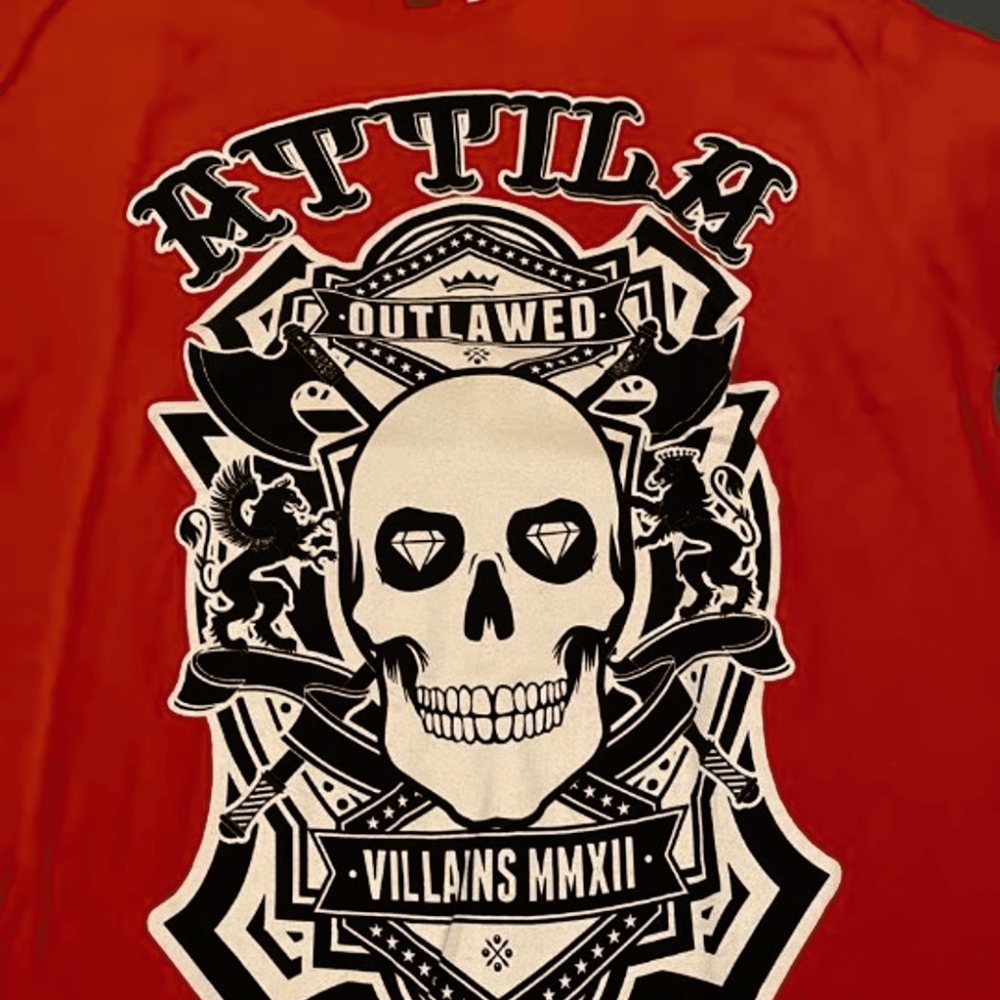 Attila Villains Red T-Shirt