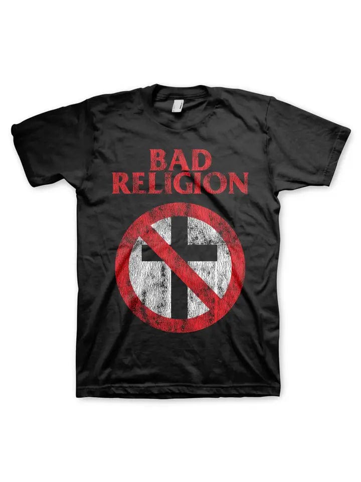 Bad Religion Crossbuster Unisex Black T-Shirt