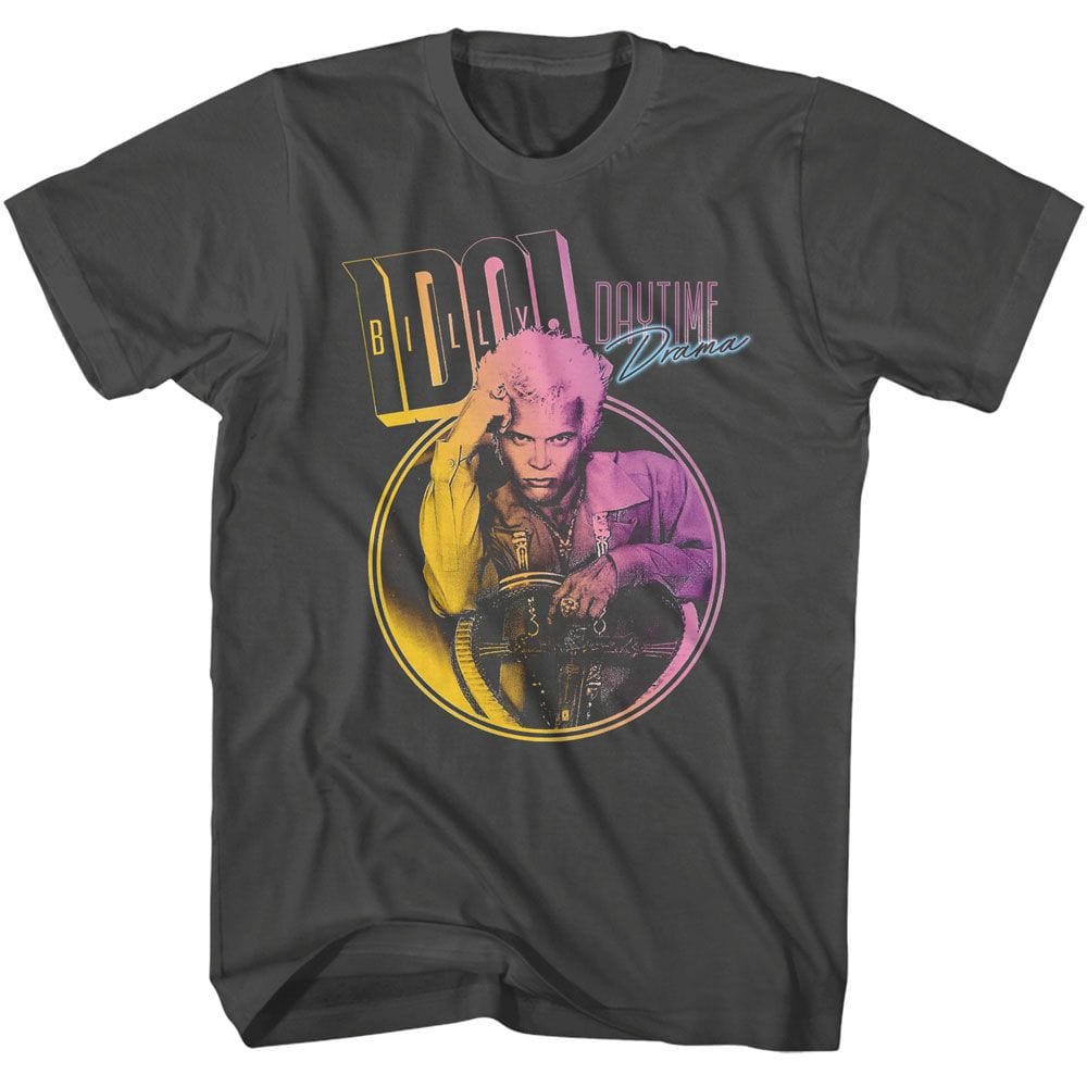 Billy Idol Daytime Drama Unisex Grey T-Shirt