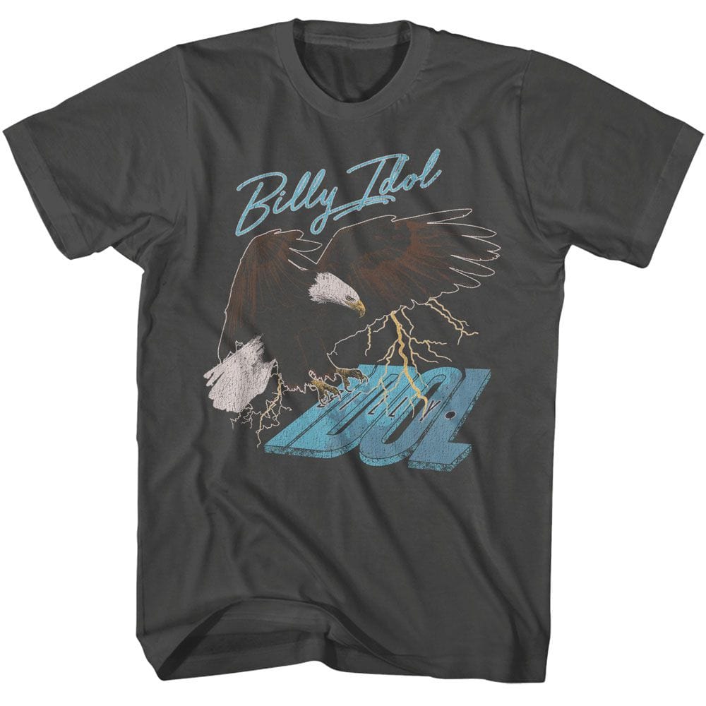 Billy Idol Eagle Unisex Grey T-Shirt