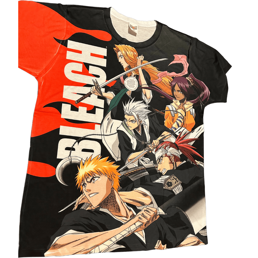 Bleach Group Allover Front Print T-Shirt