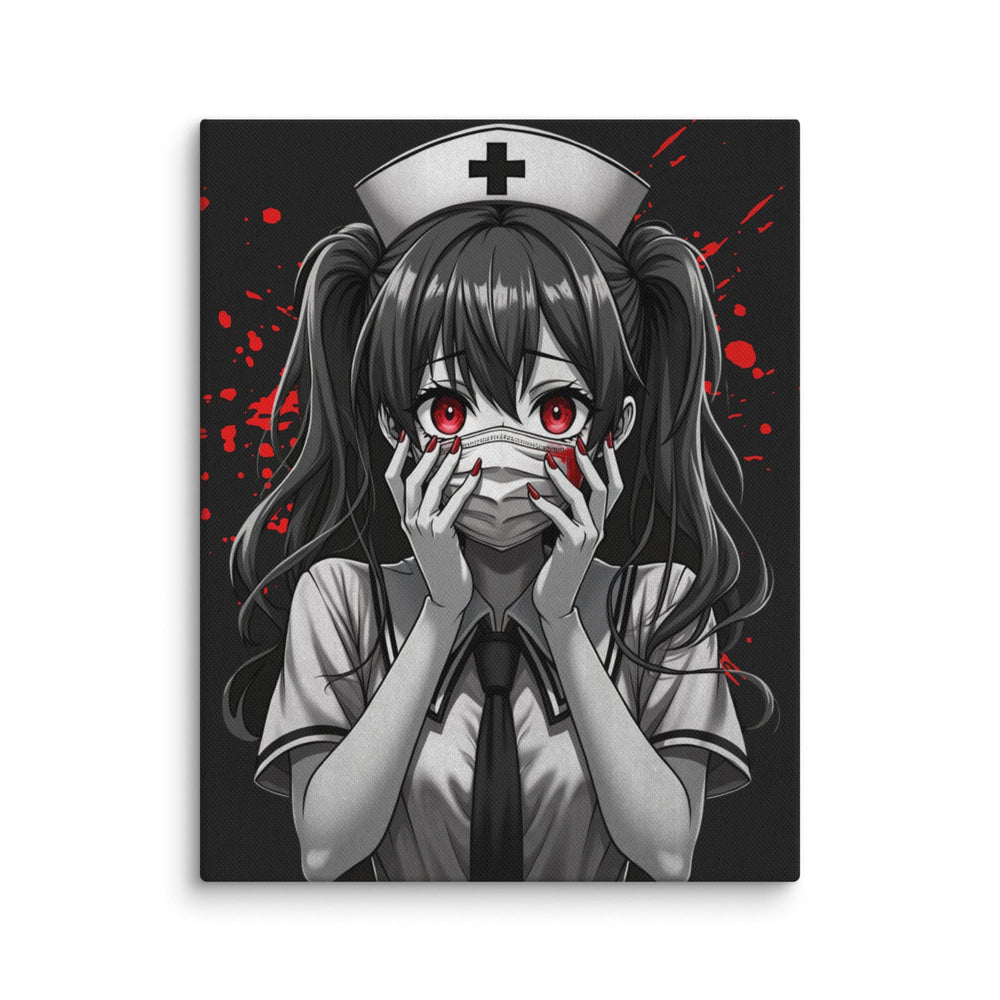 11″×14″ Blood Nurse Anime Horror Canvas Wall Art 3277353_19298