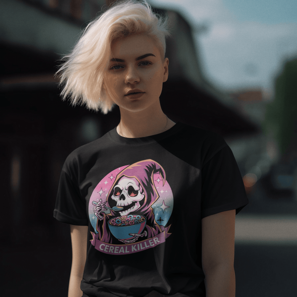 Cereal Killer Grim Reaper Women's Relaxed T-Shirt