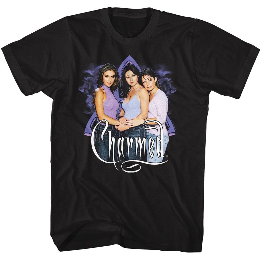 Charmed Sisters Black Unisex T-Shirt