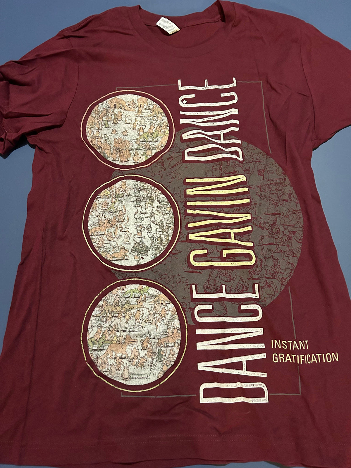 Dance Gavin Dance Globe Logo T-Shirt