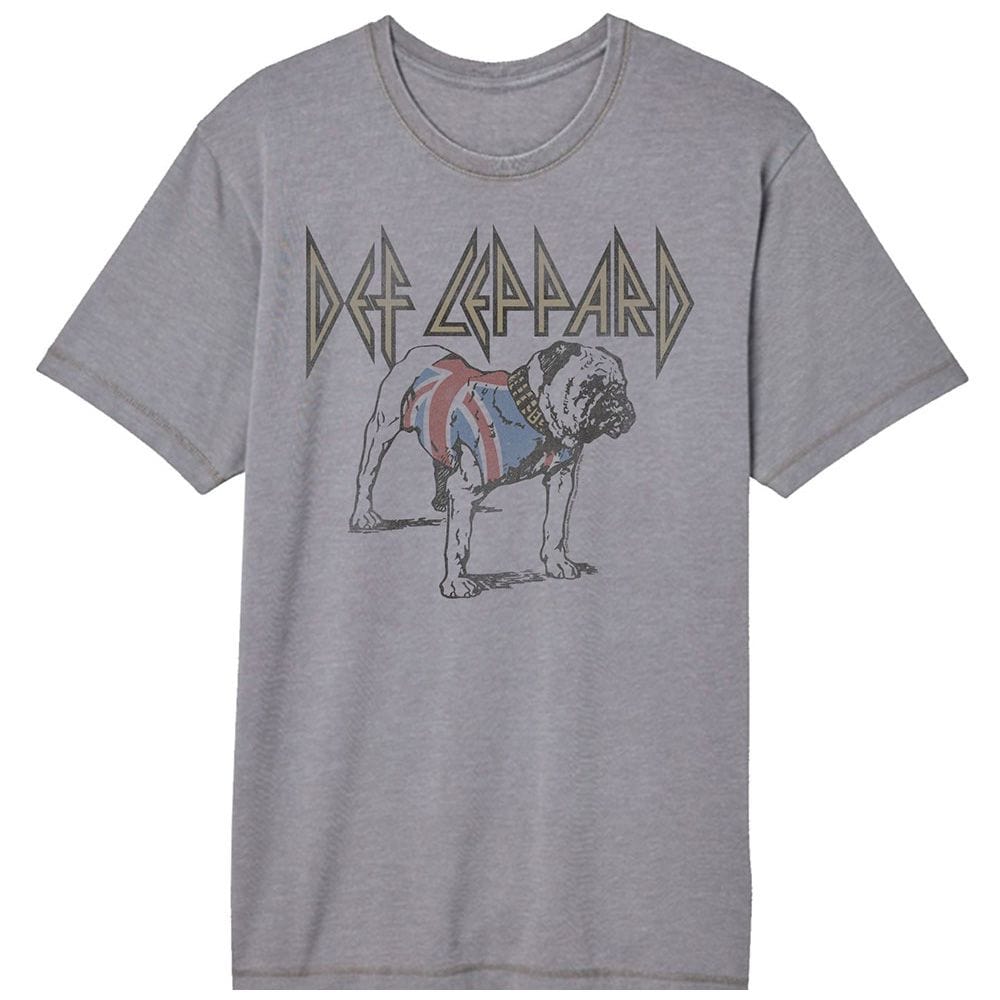 Def Leppard Bulldog Vintage Wash T-Shirt