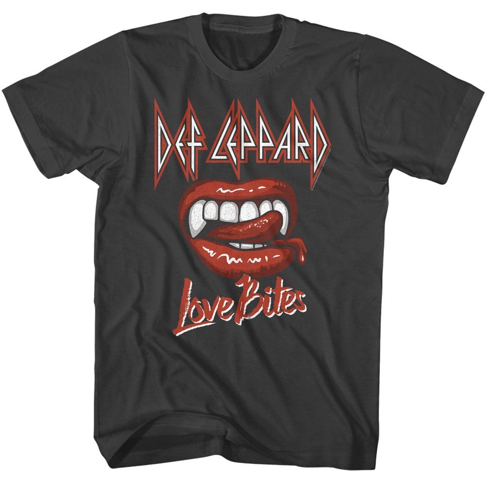 Def Leppard Love Bites Fangs T-Shirt