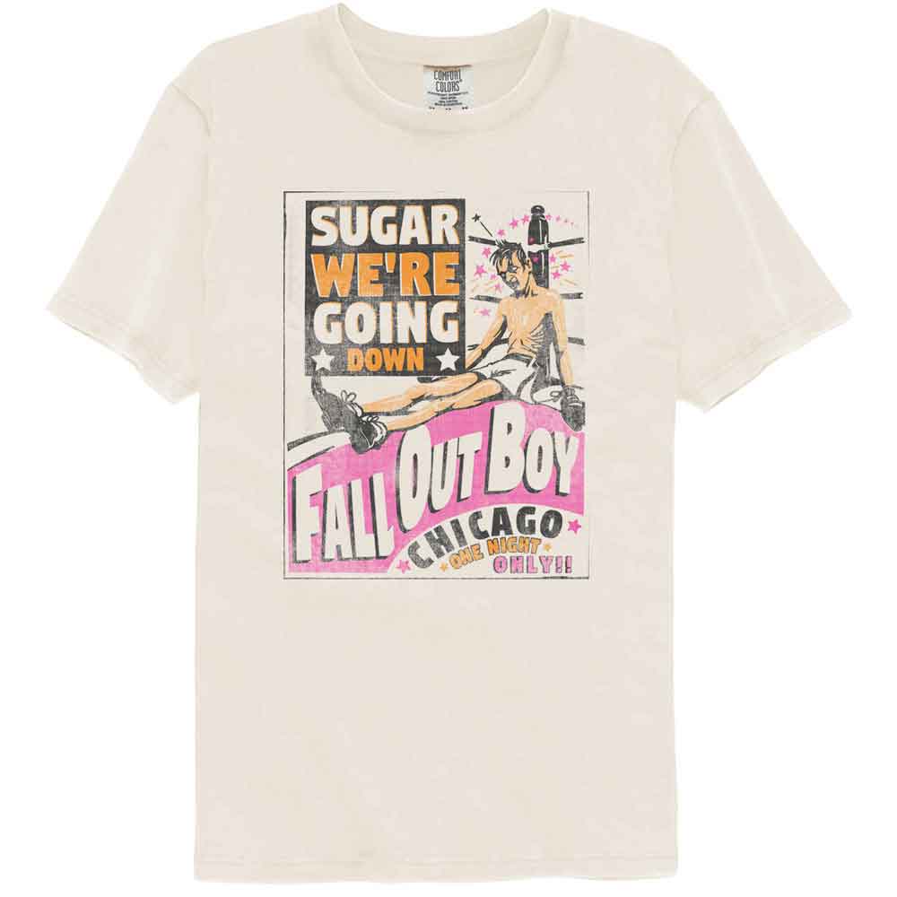 Fall Out Boy Sugar We're Going Down Comfort Colors T-Shirt