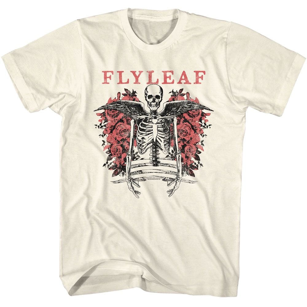 Flyleaf Winged Skeleton T-shirt