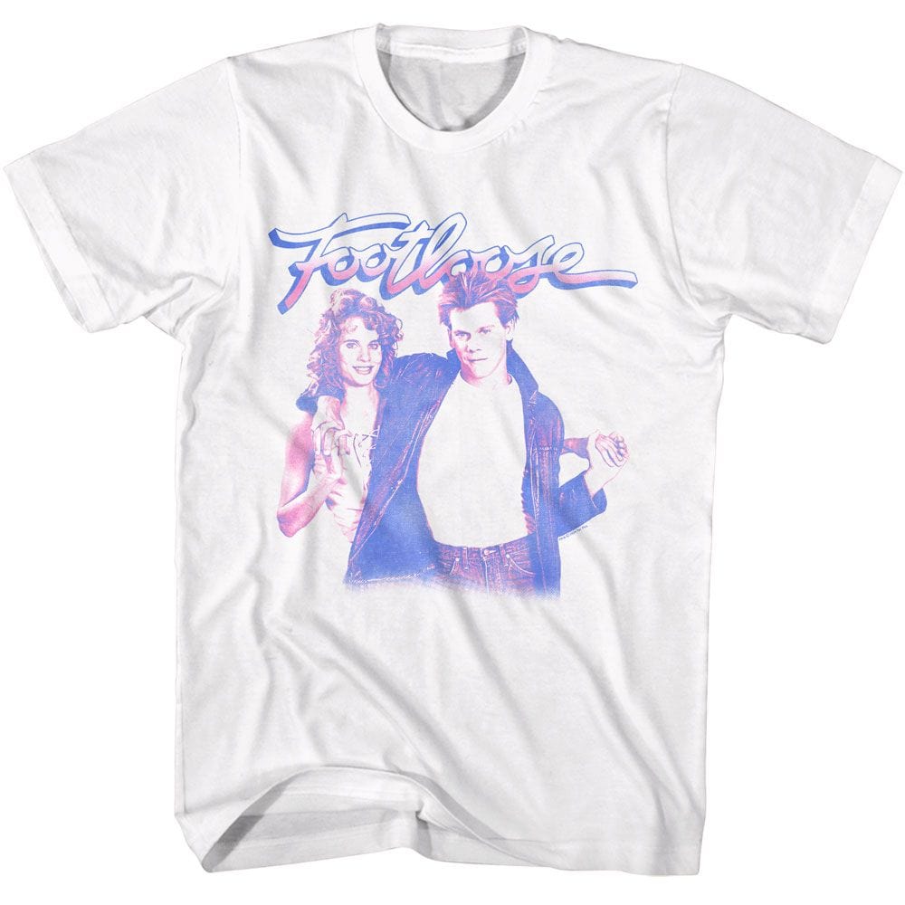 Footloose Ariel and Ren White Unisex T-Shirt