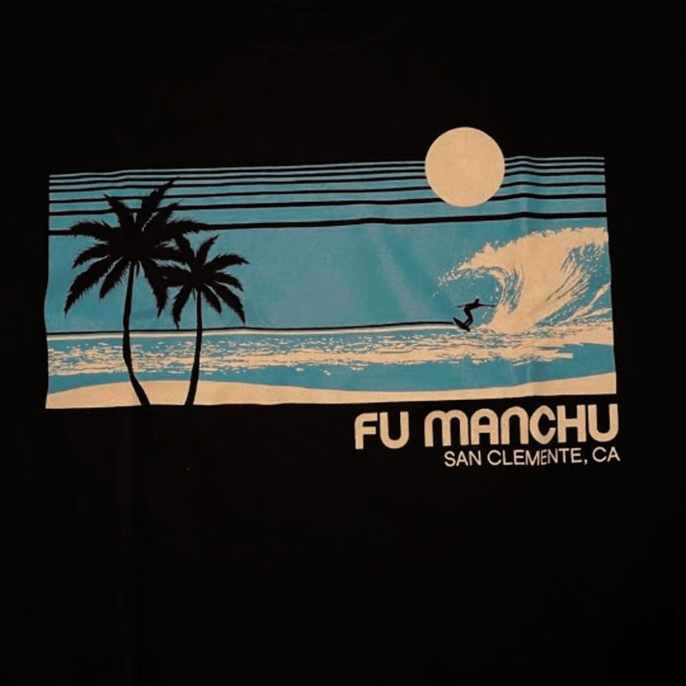 Fu Manchu Surf T-Shirt