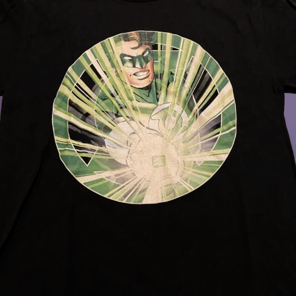 Green Lantern Hal Jordan Circle Ring T-Shirt