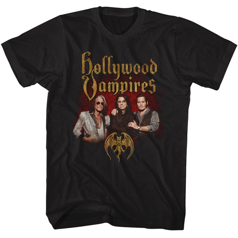 Hollywood Vampires Band Photo T-shirt