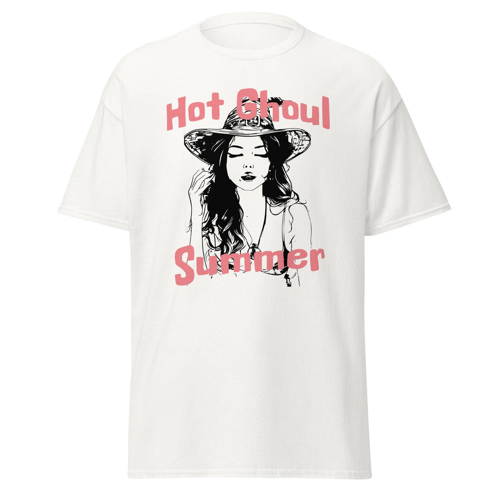 White / S Hot Ghoul Summer Summerween Witch Unisex T-Shirt