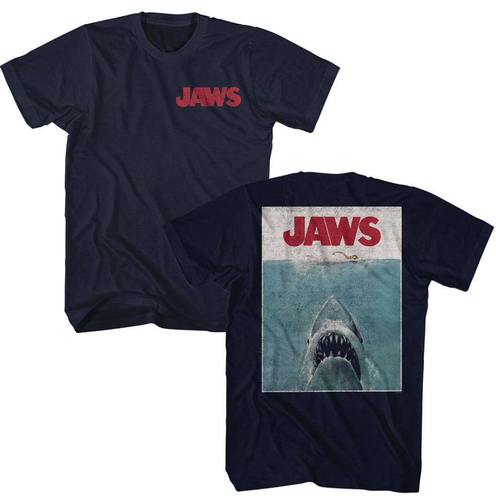 Jaws Logo and Poster T-shirt