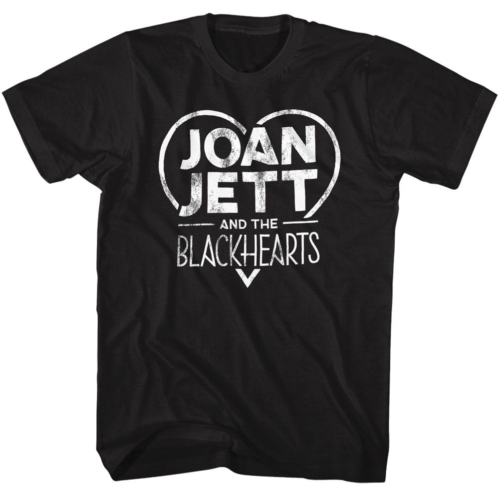 Joan Jett Men's Logo Black T-Shirt