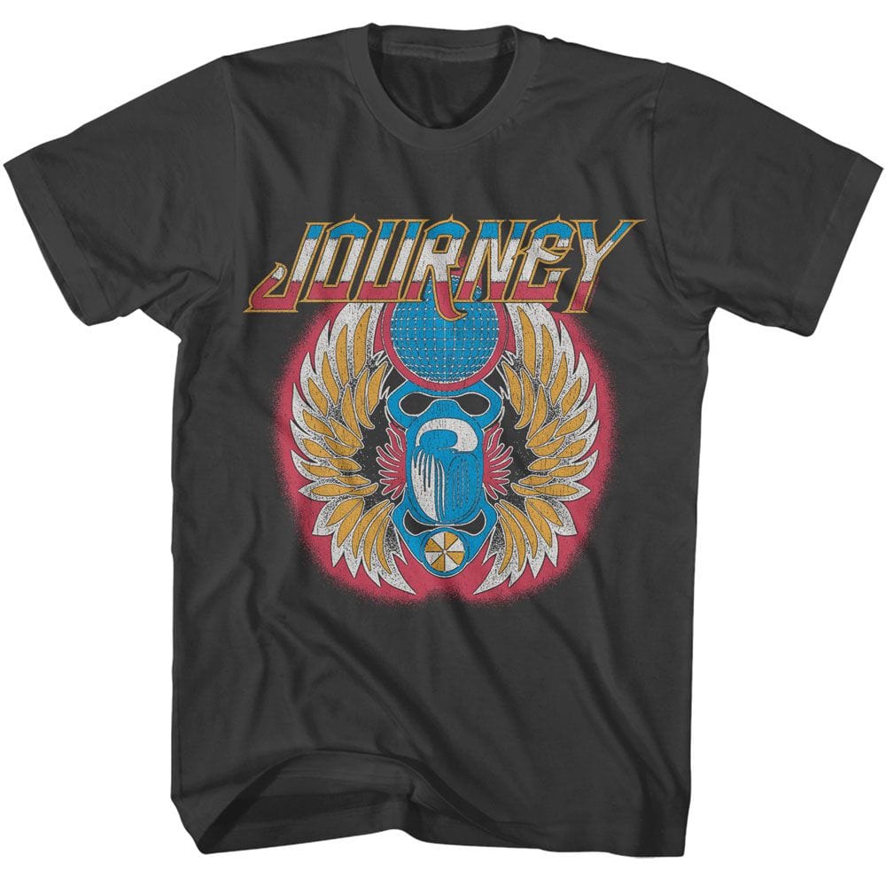 Journey Scarab Glow Unisex Grey T-Shirt