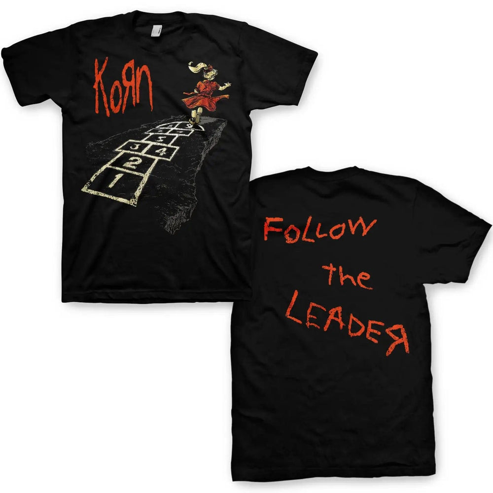 Korn Follow the Leader Unisex Black T-Shirt