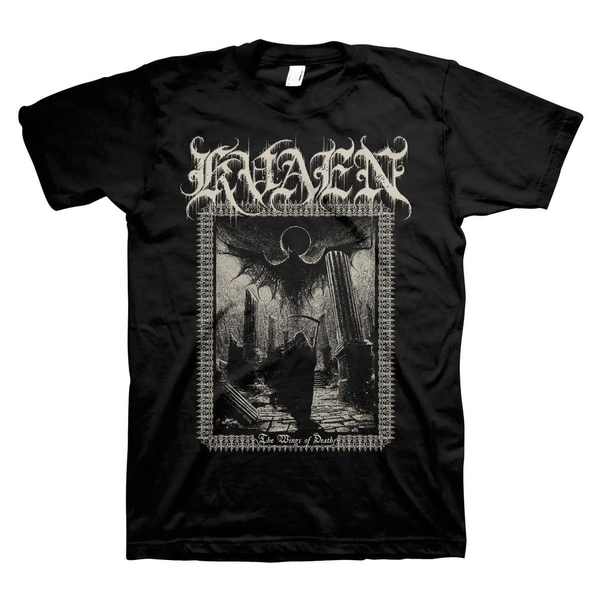 Kvean - Wings of Death Black T-Shirt