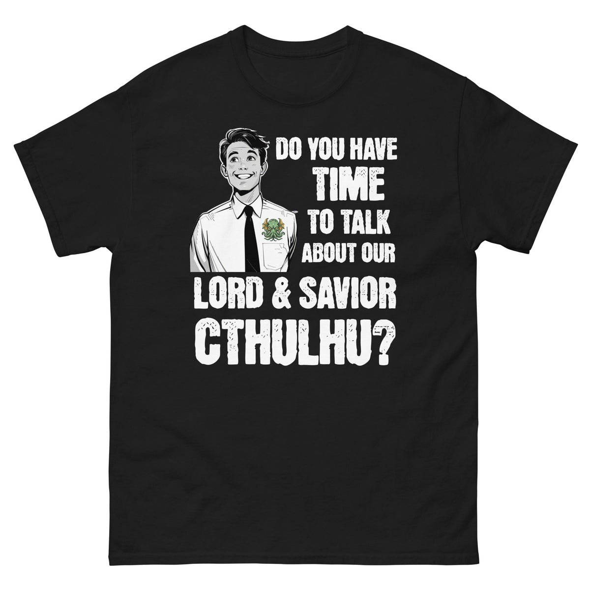 Black / S Lord & Savior Cthulhu T-Shirt