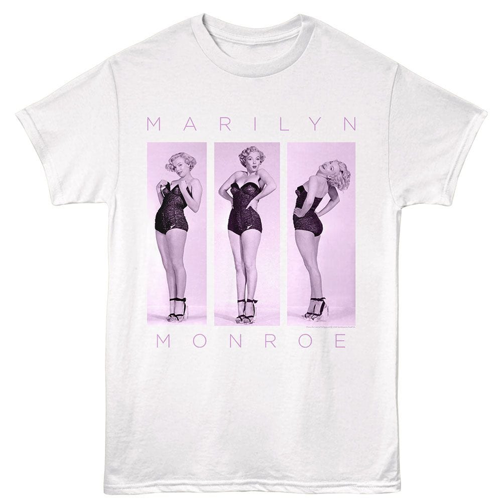 Marilyn Monroe 3 Pose T-shirt