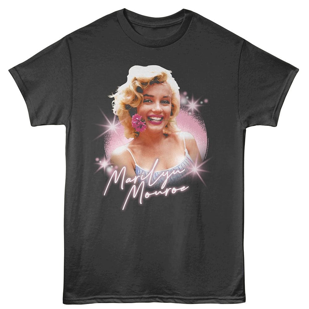 Marilyn Monroe Flower T-shirt