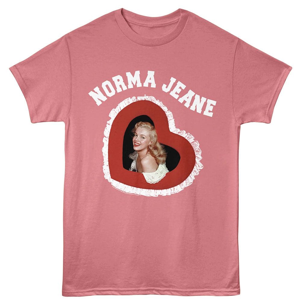 Marilyn Monroe Norma Heart T-shirt