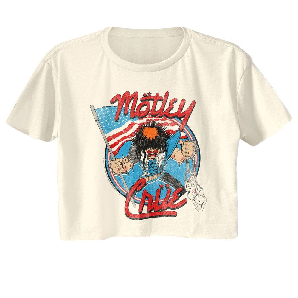 Motley Crue Allister Women's Crop Top T-Shirt