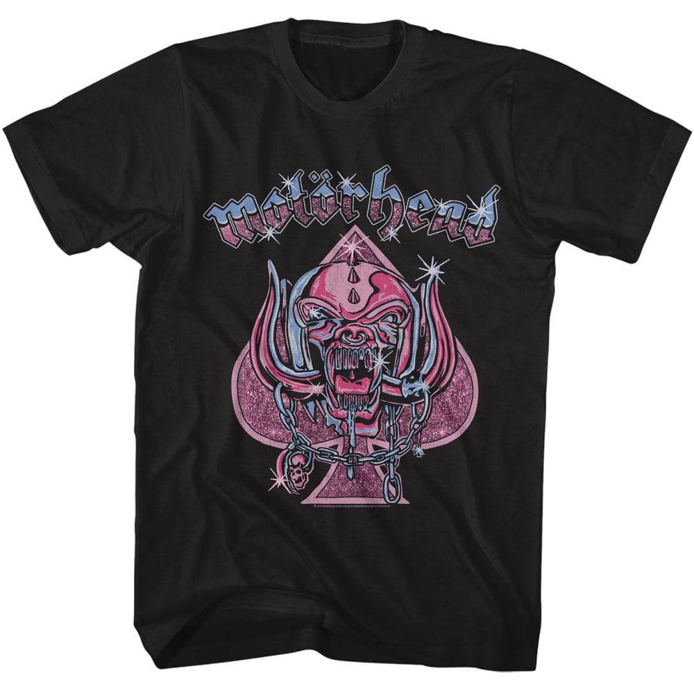 Motorhead Graphic Warning Black Unisex T-Shirt