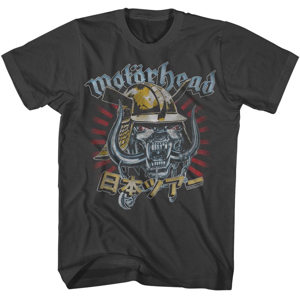 Motorhead Japan Tour Unisex Gray T-Shirt