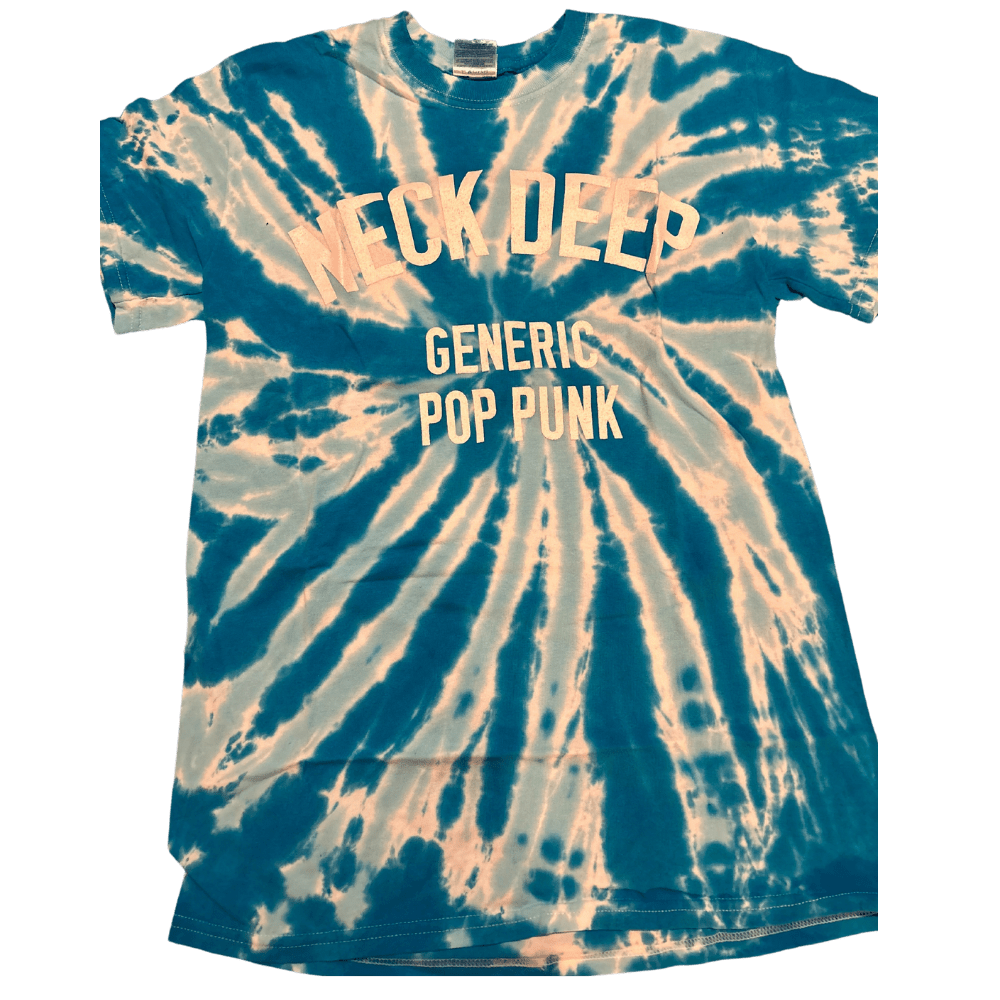 Neck Deep Generic Pop Punk Tie Dye T-Shirt