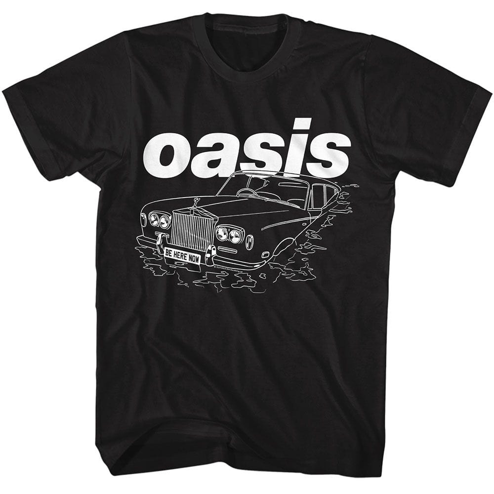 Oasis Be Here Now Car Black Unisex T-Shirt