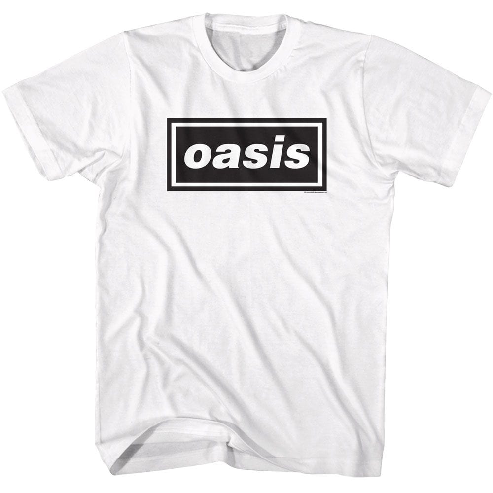 Oasis Logo White Unisex T-Shirt