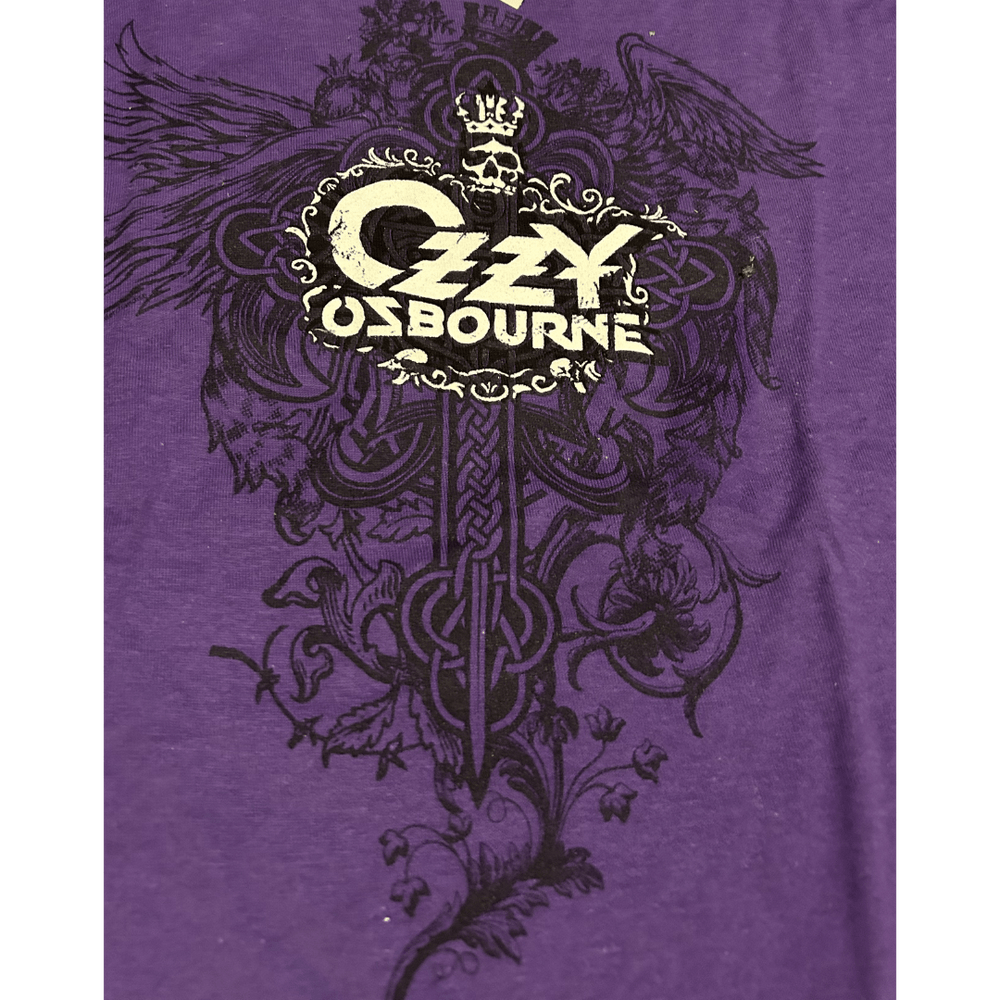 Ozzy Osbourne Logo Women's Purple T-Shirt