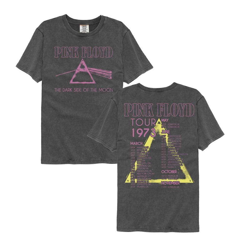 Pink Floyd DSOTM Tour 73 Comfort Color T-Shirt