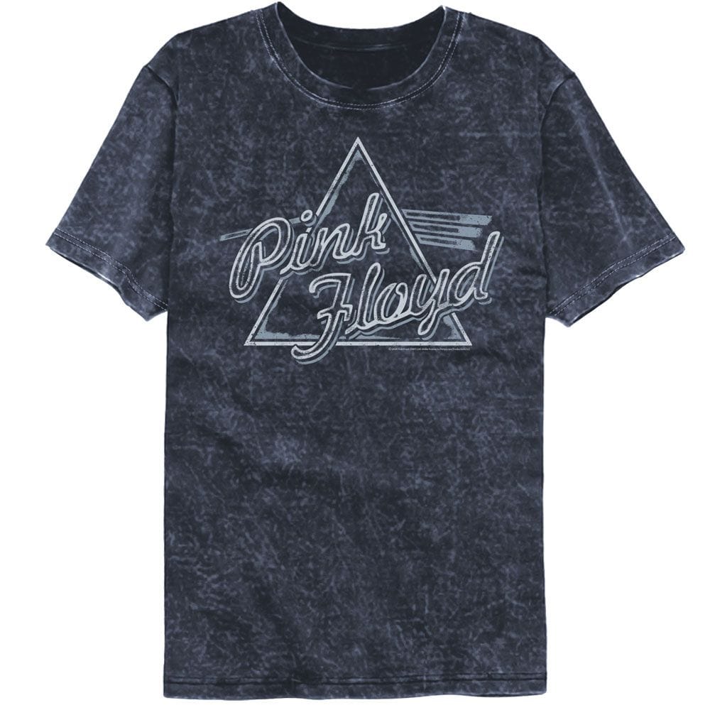 Pink Floyd Rough Prism Mineral Wash T-Shirt