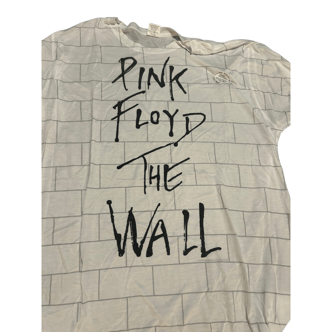 Pink Floyd The Wall Bricks Allover Front Print T-Shirt