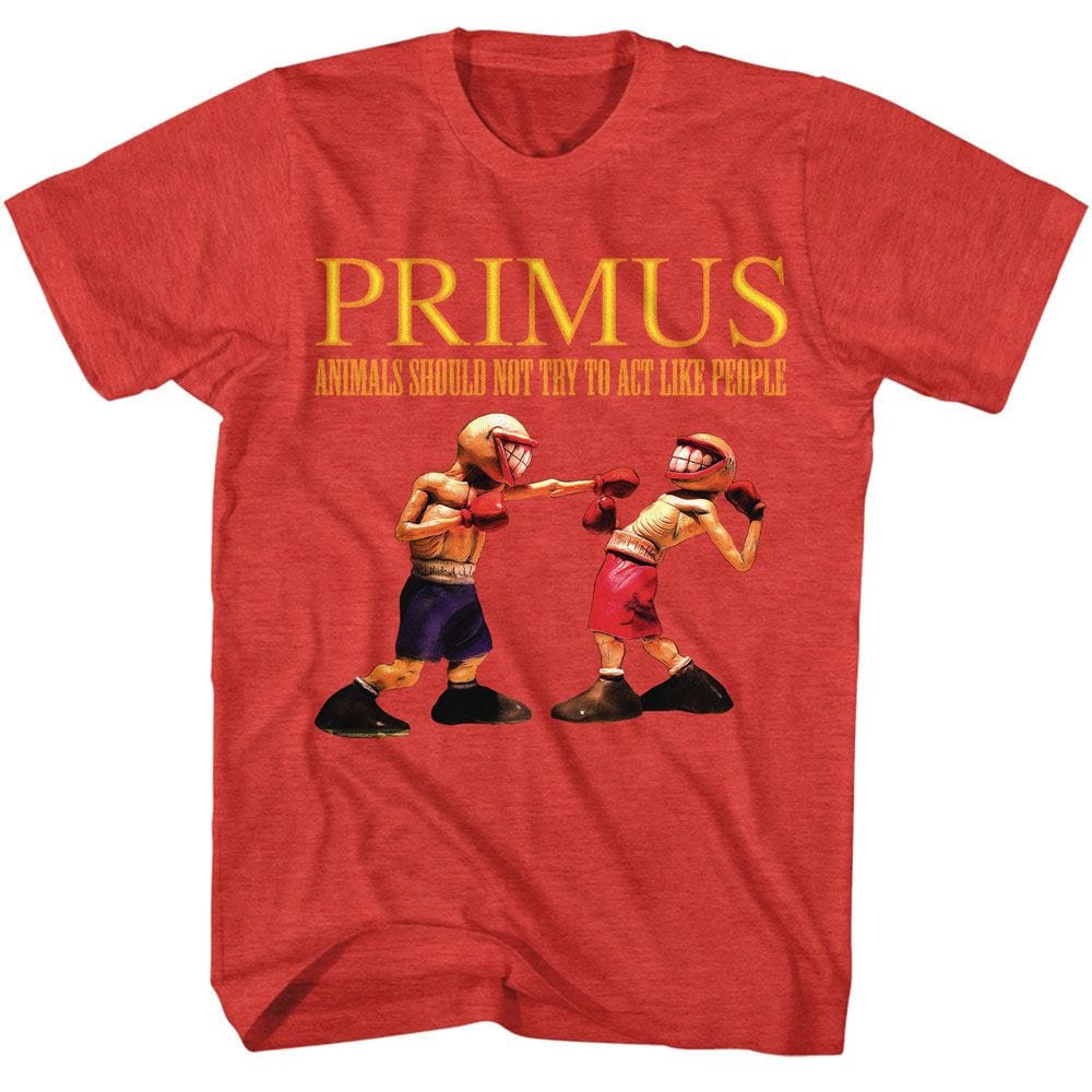 Primus Animals Red Heather Unisex T-Shirt