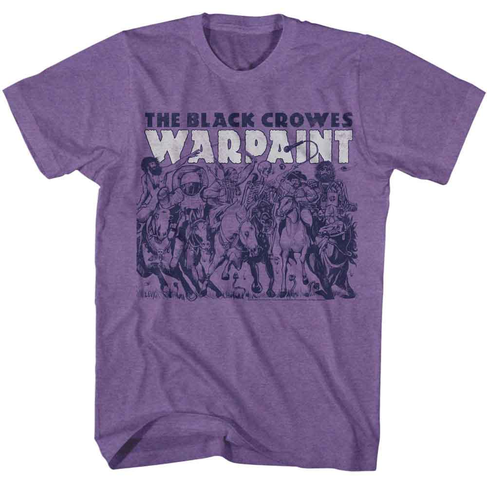 The Black Crowes Warpaint Purple Heather Unisex T-Shirt