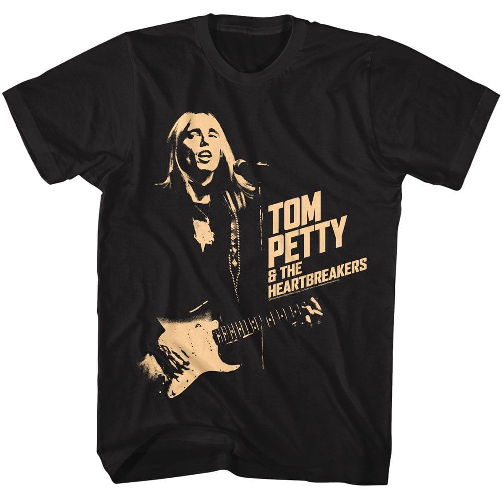 Tom Petty And The Heartbreakers Black Unisex T-Shirt