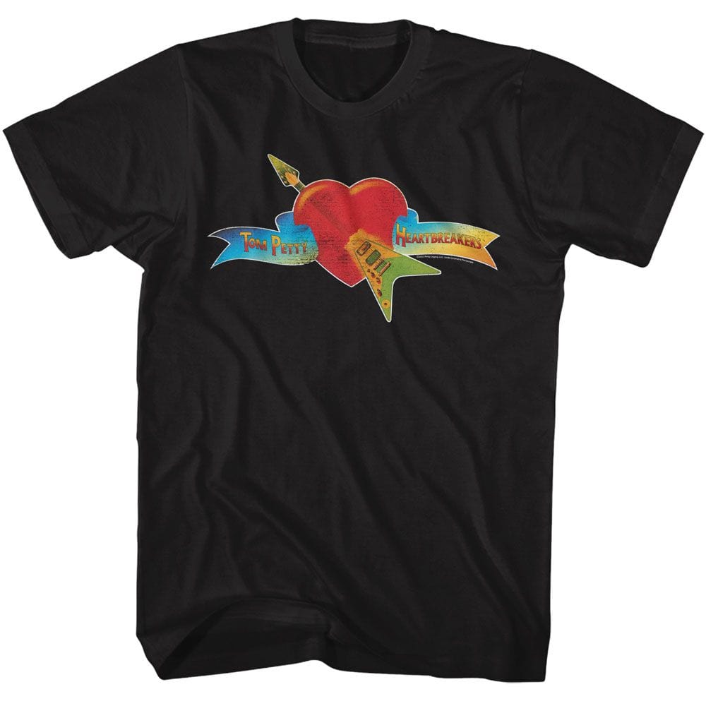 Tom Petty Heart and Banner Unisex T-Shirt