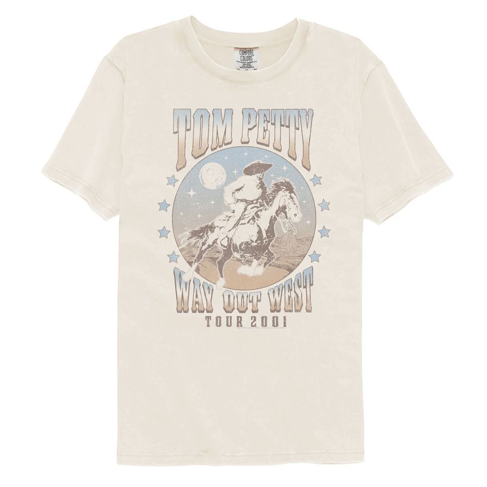 Tom Petty Way Out West Comfort Color T-Shirt