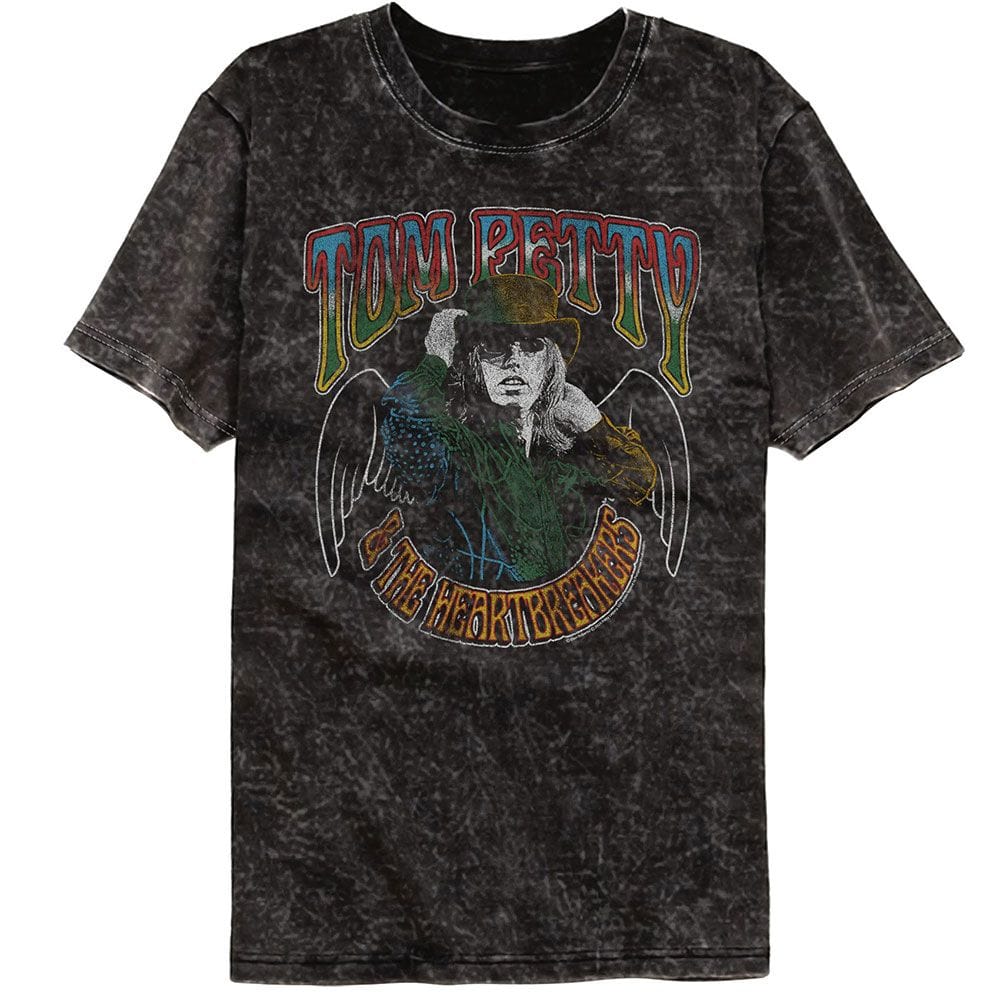 Tom Petty With Wings Mineral Wash T-Shirt