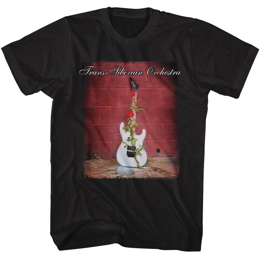 Trans Siberian Orchestra Rose Guitar T-shirt