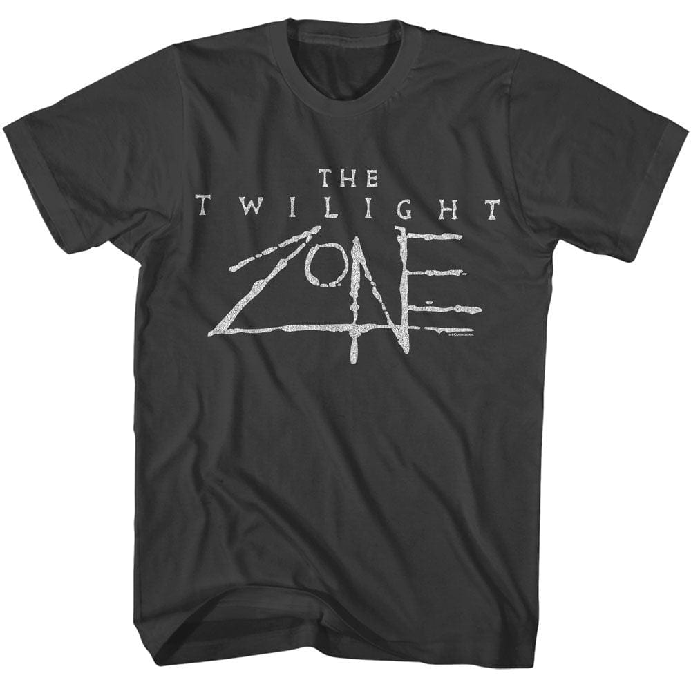 Twilight Zone 80s Logo Grey Unisex T-Shirt