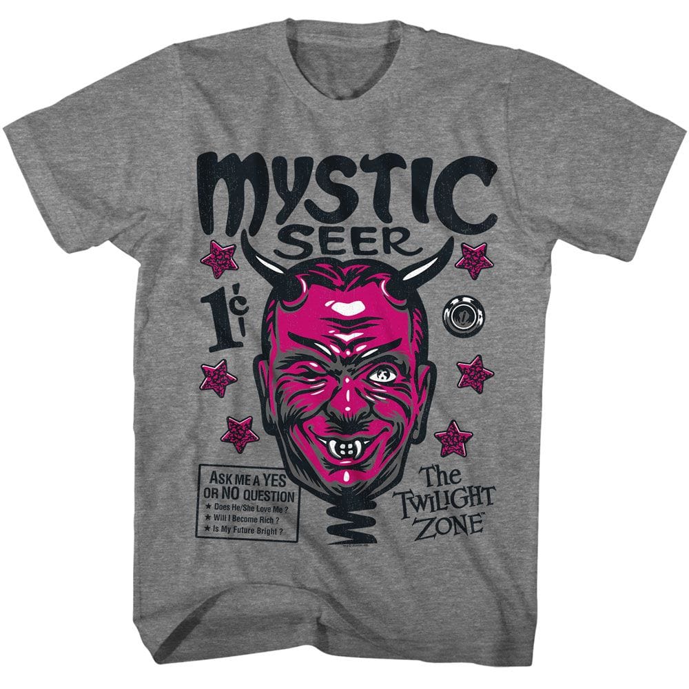 Twilight Zone Mystic Seer Grey Heather Unisex T-Shirt