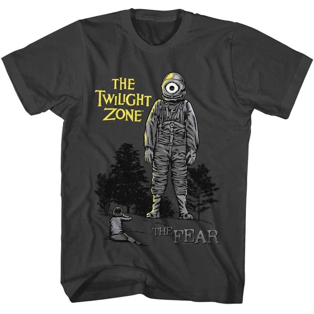 Twilight Zone The Fear Grey Unisex T-Shirt